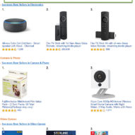 AMAZON TOP SELLERS – Echo Dot, Fire TV Stick, Wyze Camera, Play Station Plus